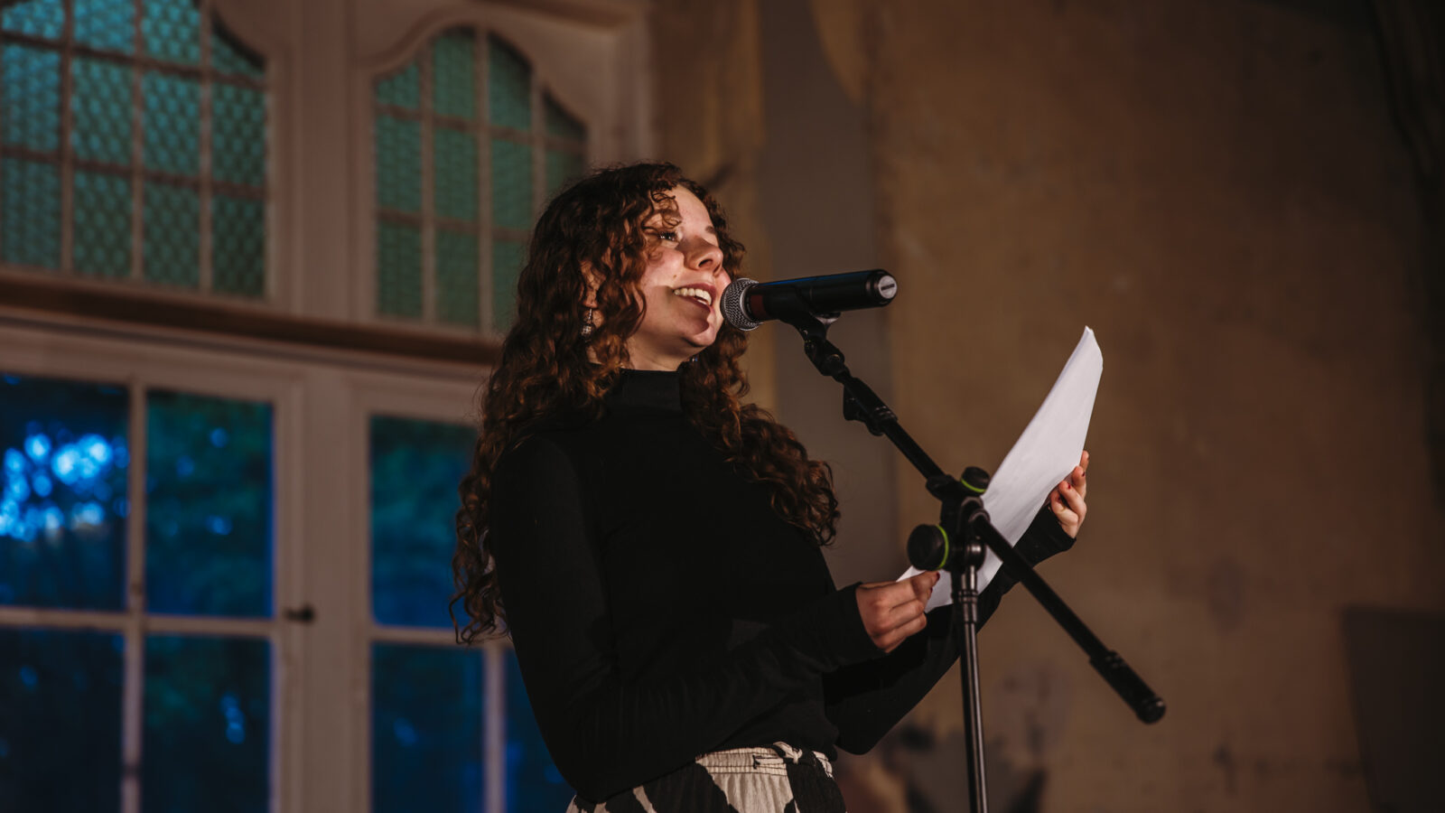 KulturBHS Poetry Slam in Beelitz-Heilstätten © Finia Grieffenhagen