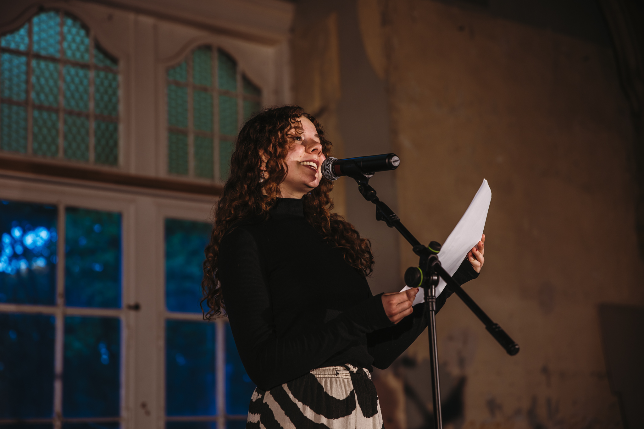 KulturBHS Poetry Slam in Beelitz-Heilstätten © Finia Grieffenhagen